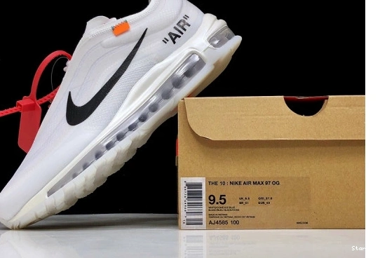 - OG NIKE AJ4585-100 AIR O-W MAX 97 0809